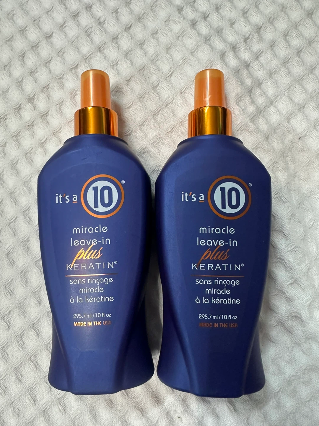 It’s a 10 miracle leave in keratin