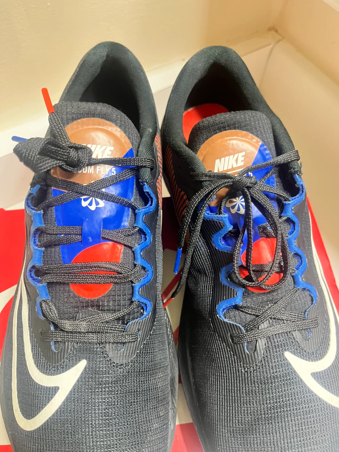 Nike Zoom Fly 5 ⚫️🔵 Men's Size 12 Running Shoes - DR9837-001⁠ - photo 3