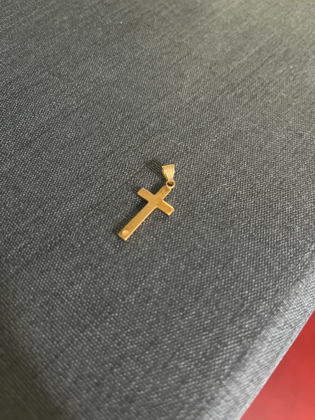 14K Gold Cross Pendant 🏆