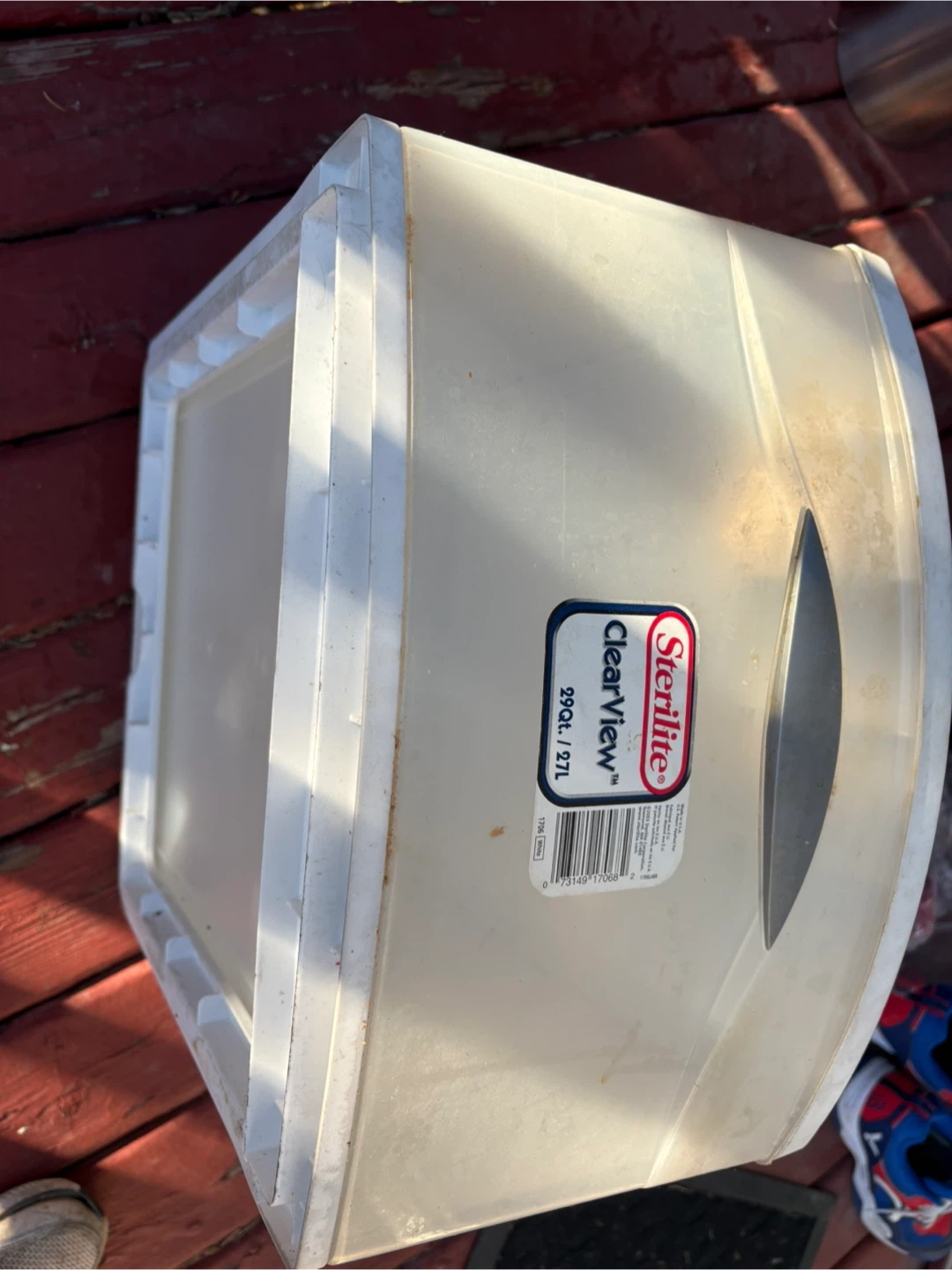 Sterilite ClearView Storage Container 29Qt - photo 5