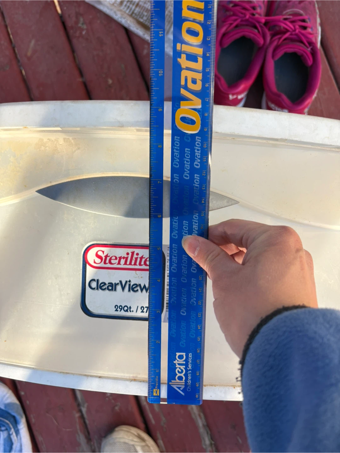Sterilite ClearView Storage Container 29Qt - photo 2
