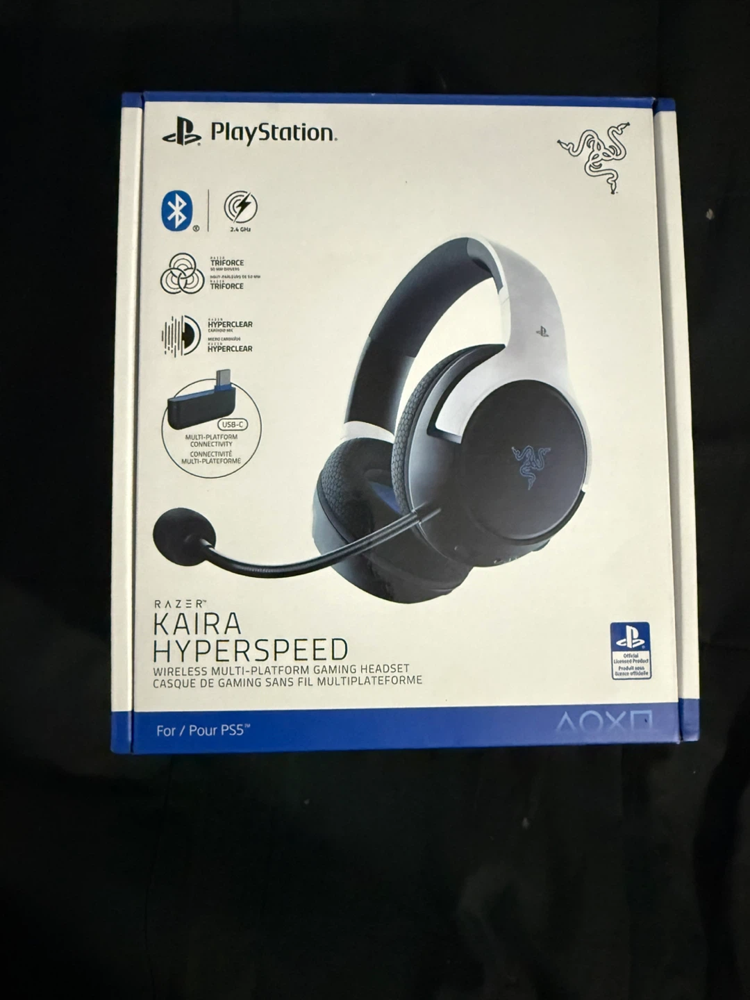 Razer Kaira HyperSpeed Wireless Gaming Headset for PS5