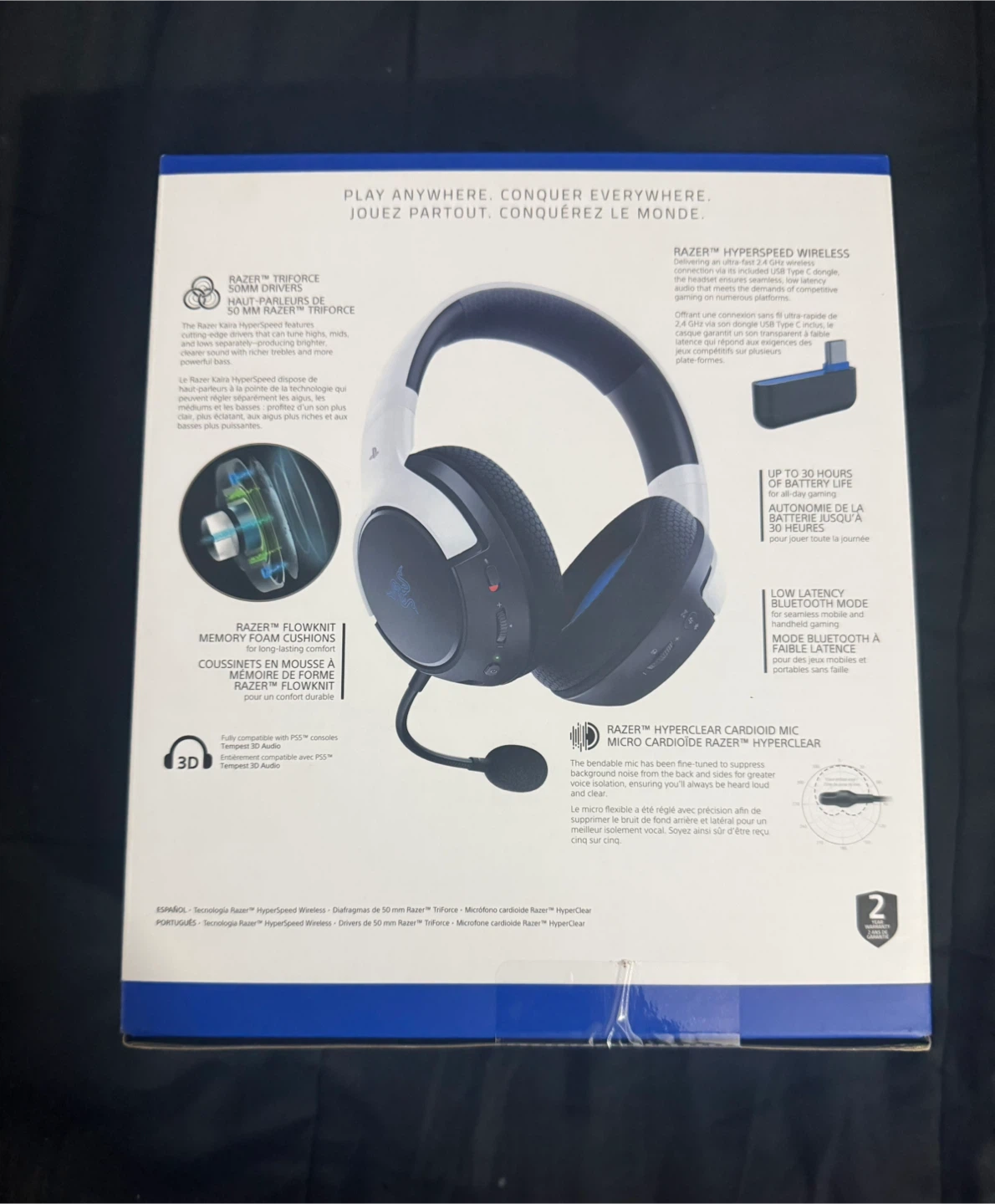 Razer Kaira HyperSpeed Wireless Gaming Headset for PS5 - photo 2