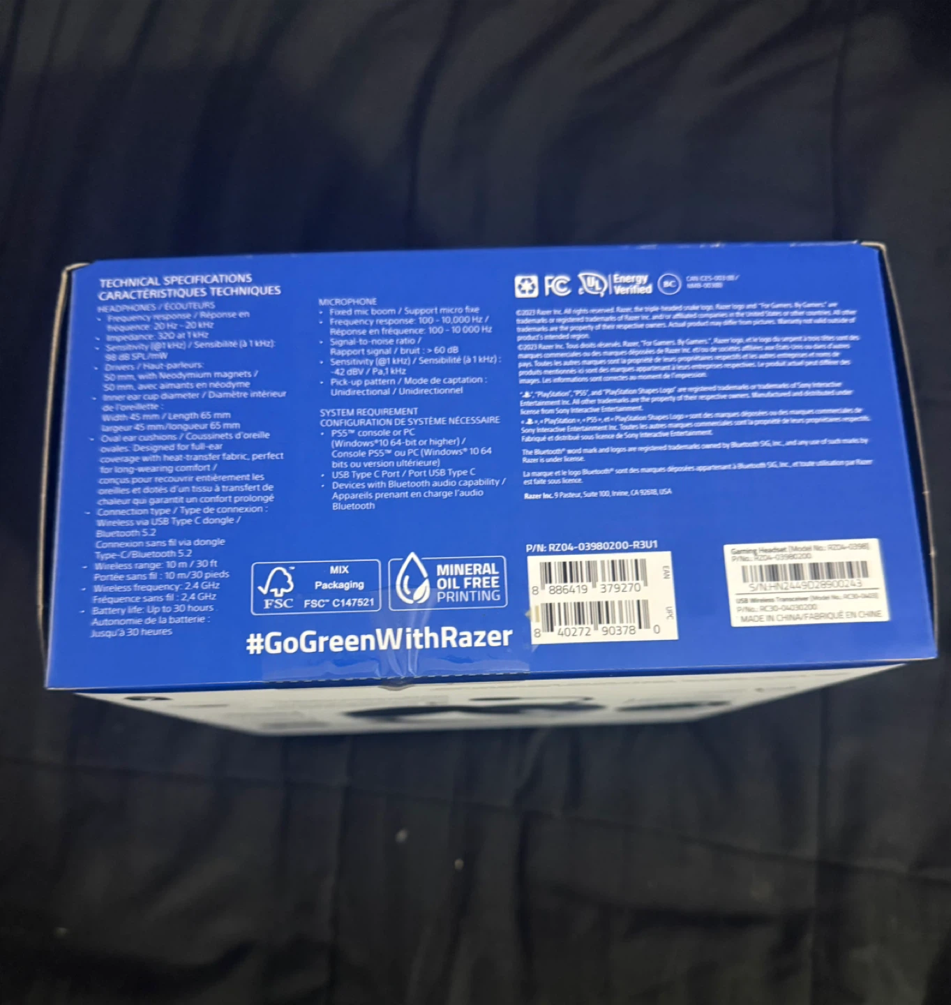 Razer Kaira HyperSpeed Wireless Gaming Headset for PS5 - photo 4