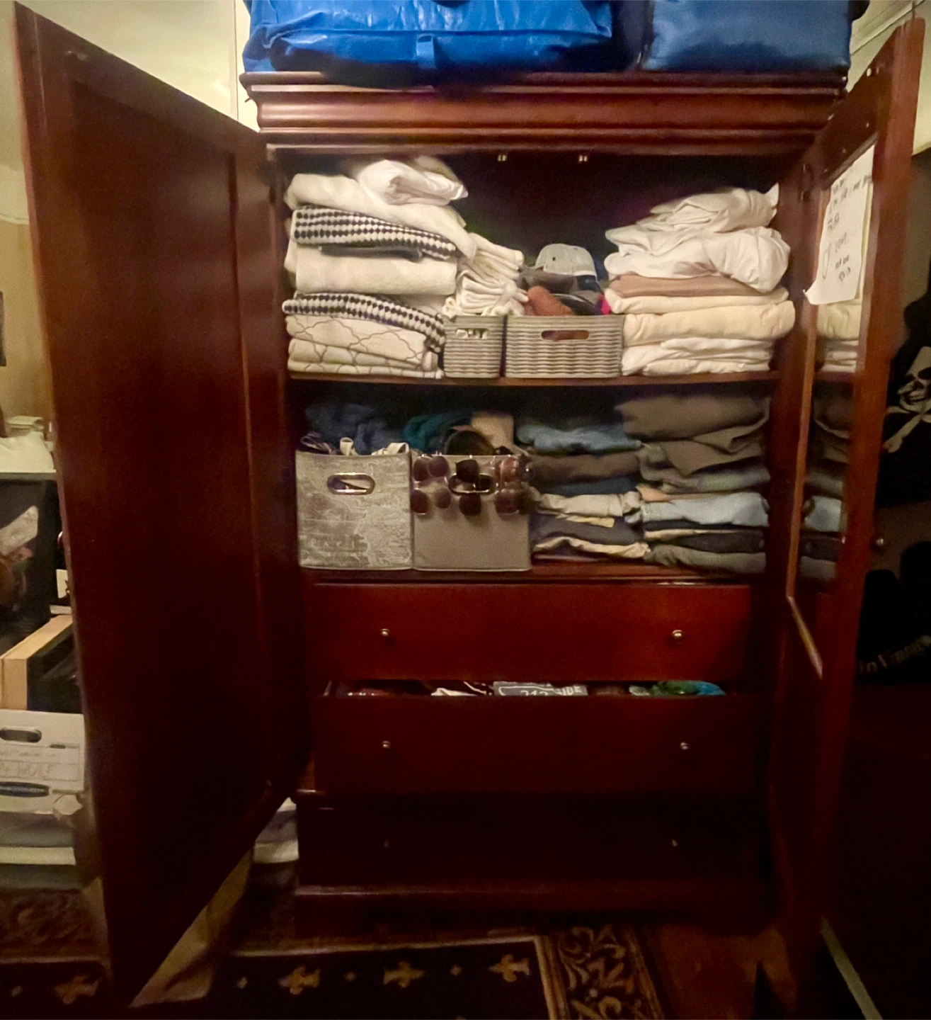 Wooden Wardrobe Armoire - photo 2
