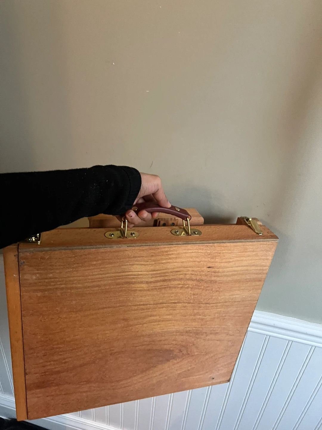 Wooden Tabletop Easel with Drawer - photo 4