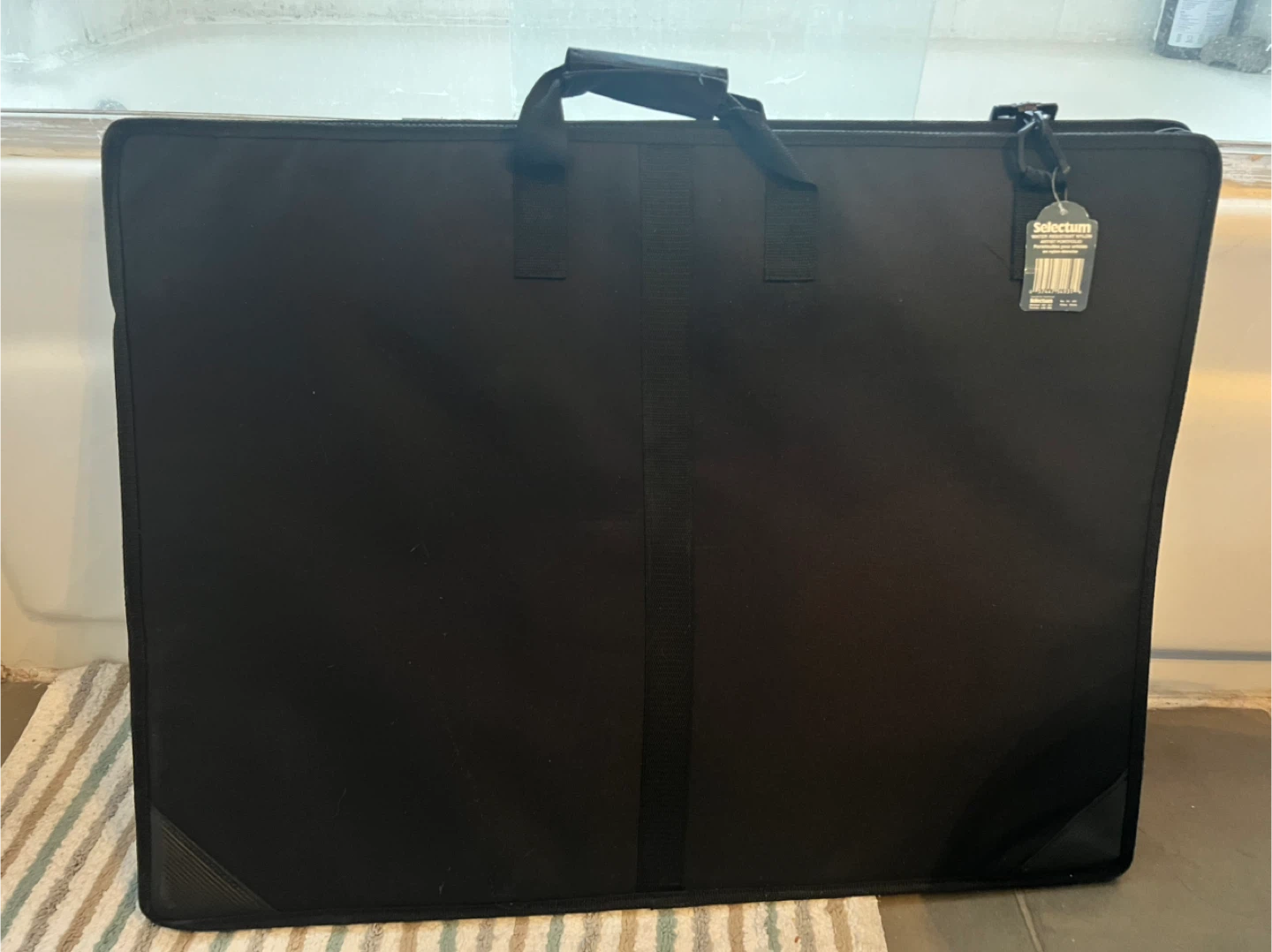 Selectum Black Art Portfolio Carrier Bag