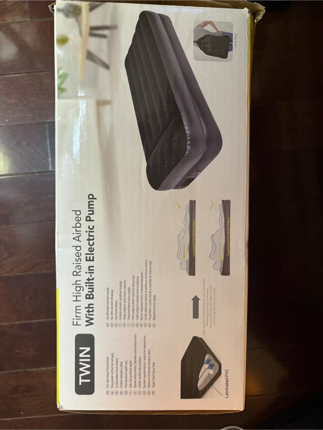 Avenli Twin Firm High Raised Airbed with Built-in Electric Pump - photo 3