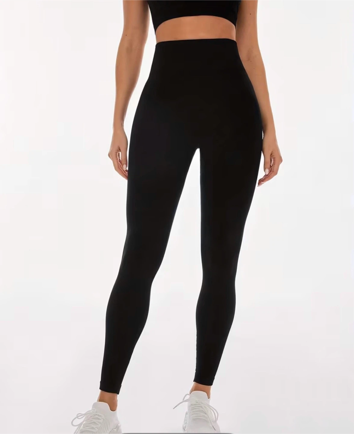 Brand New Black Compression Fit Tummy Control Leggings 🏆 - photo 2