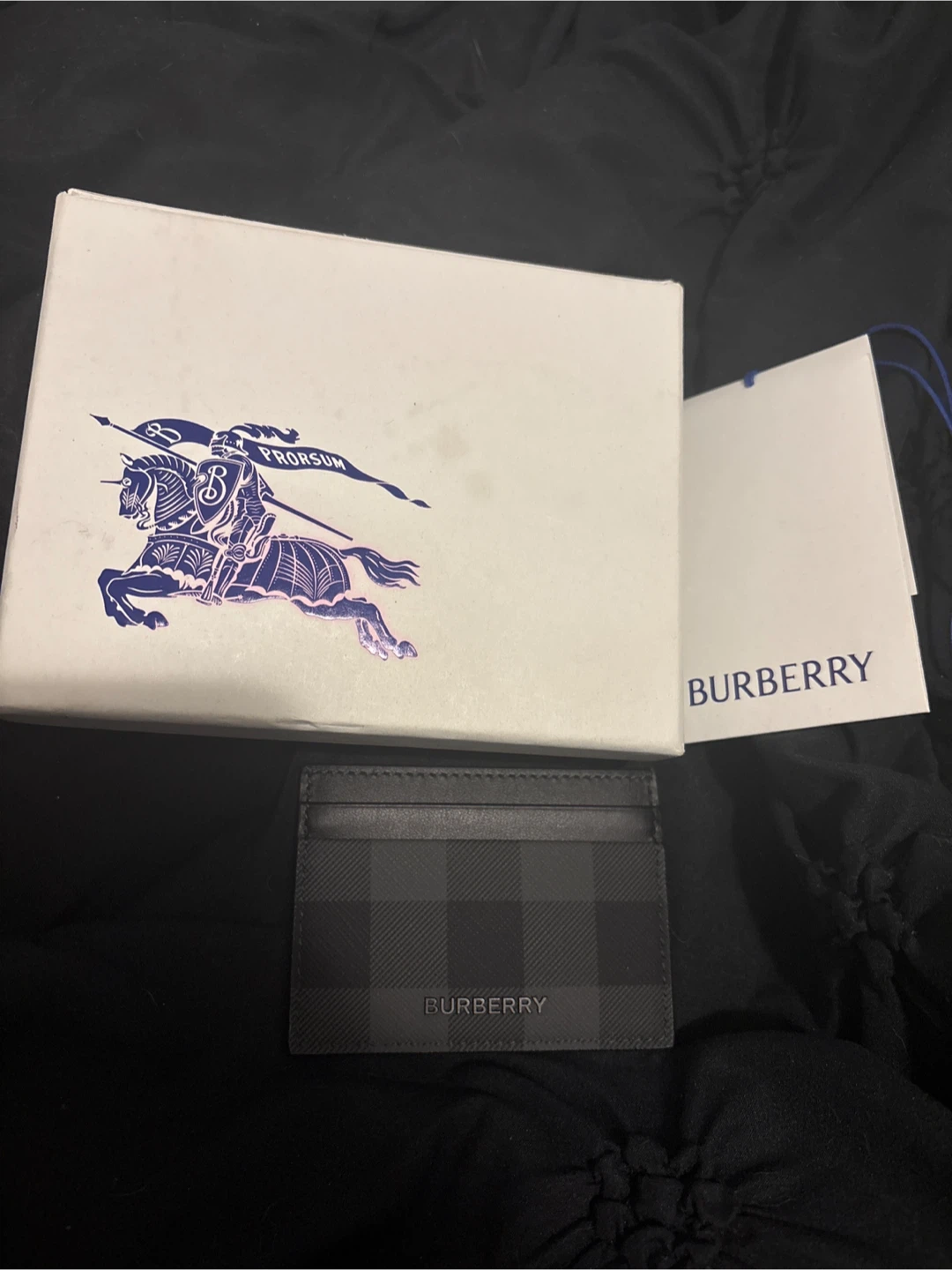 Burberry Haymarket Check Card Holder - photo 5