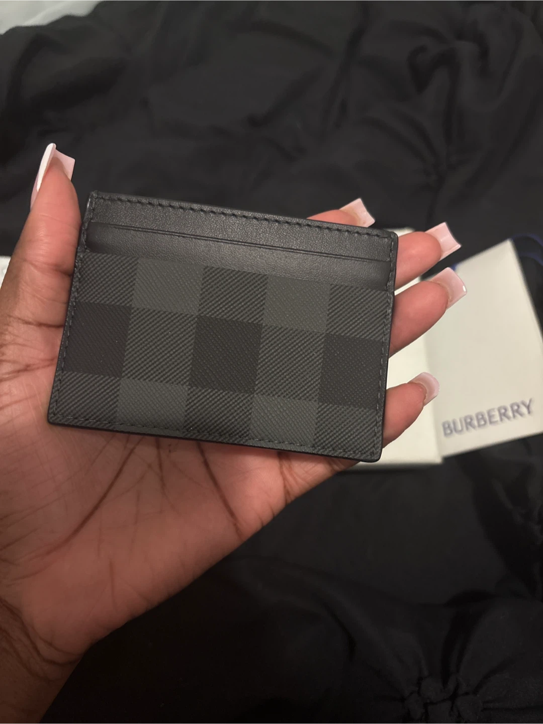 Burberry Haymarket Check Card Holder - photo 3