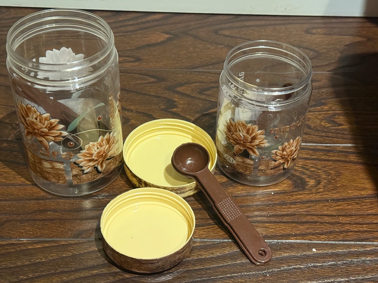 Glass Jars with Spoons and Lids - Set of 5+ - photo 2