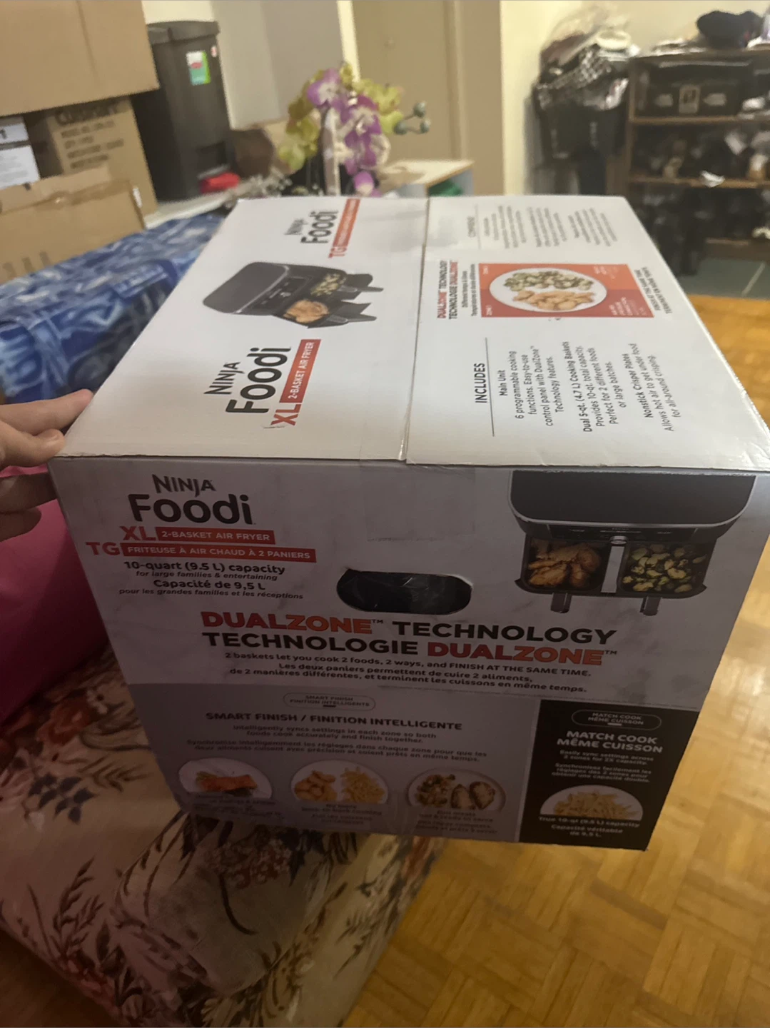Ninja Foodi XL 2-Basket Air Fryer - 10-Quart - photo 2