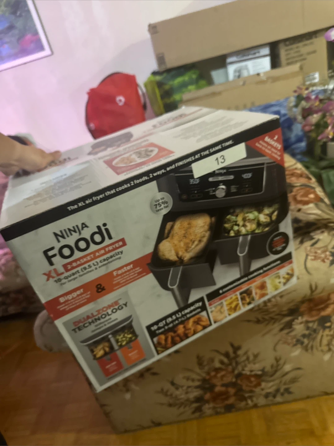 Ninja Foodi XL 2-Basket Air Fryer - 10-Quart