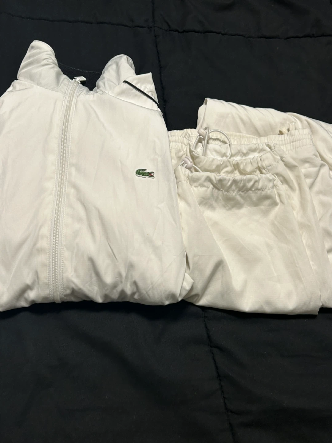 Lacoste Sport White Tracksuit Set