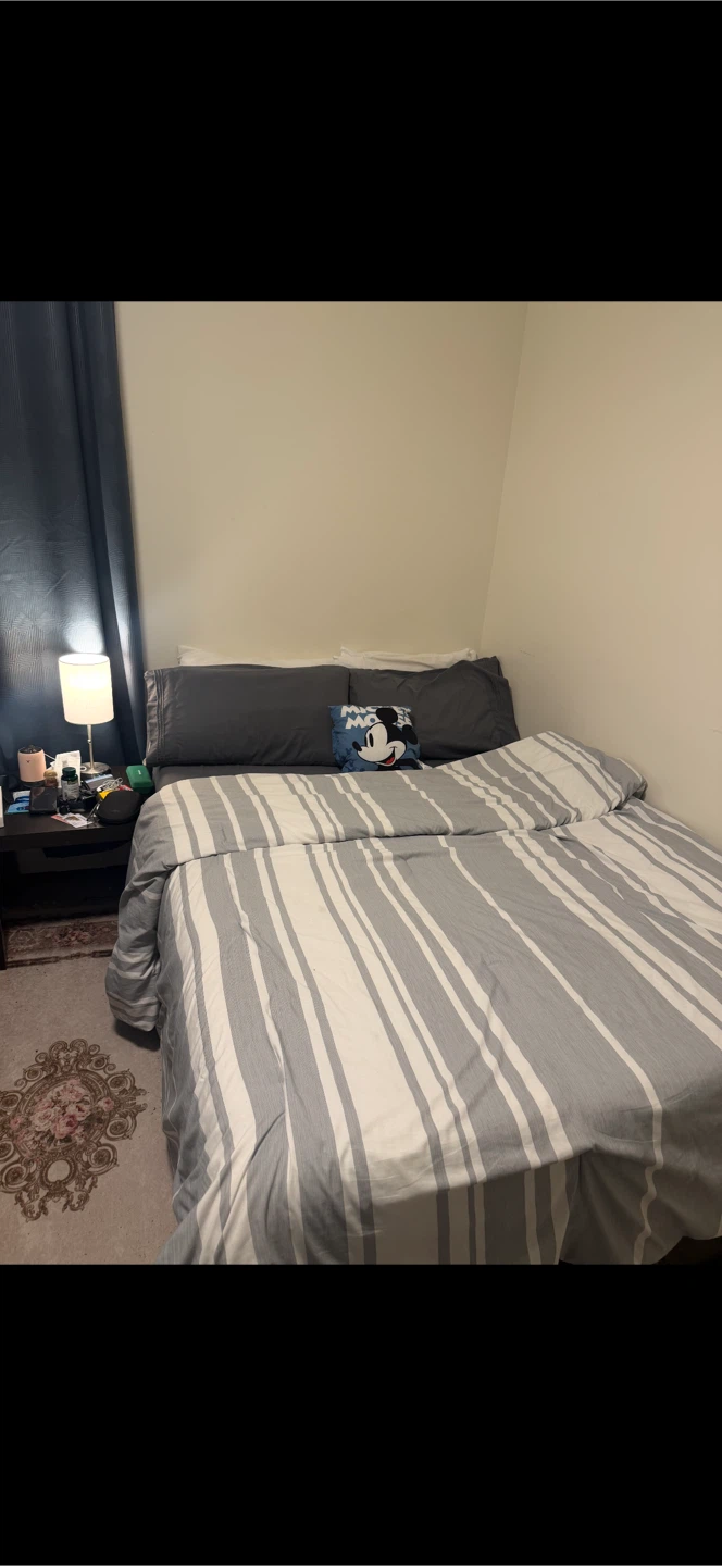 Double  Size Bed Frame and Mattress Set