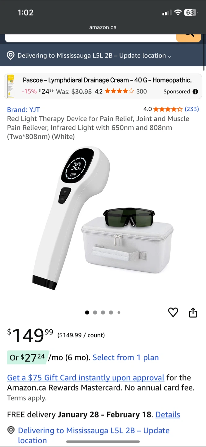 Handheld Laser Therapy Device for Pain Relief - photo 4