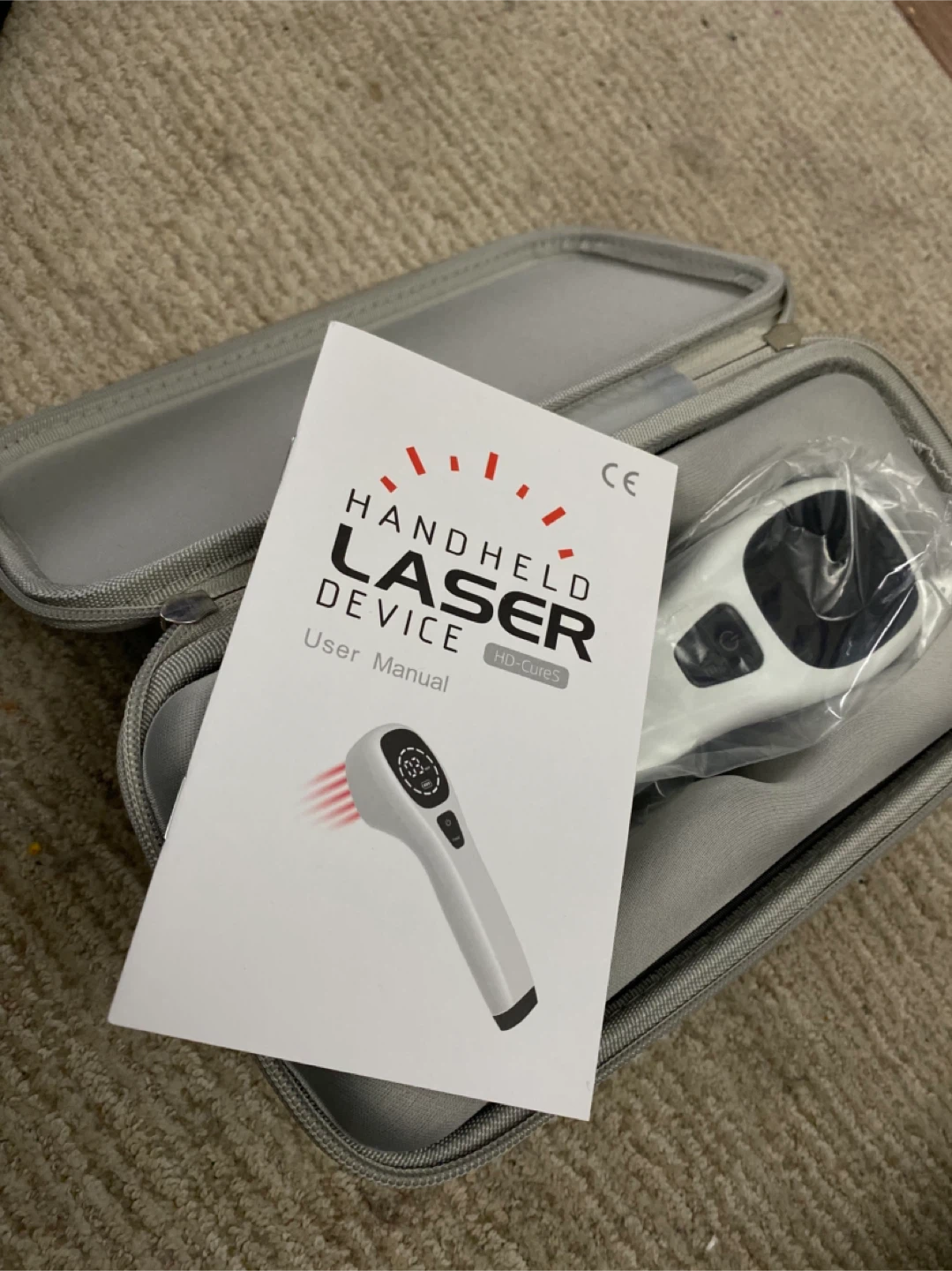 Handheld Laser Therapy Device for Pain Relief - photo 2