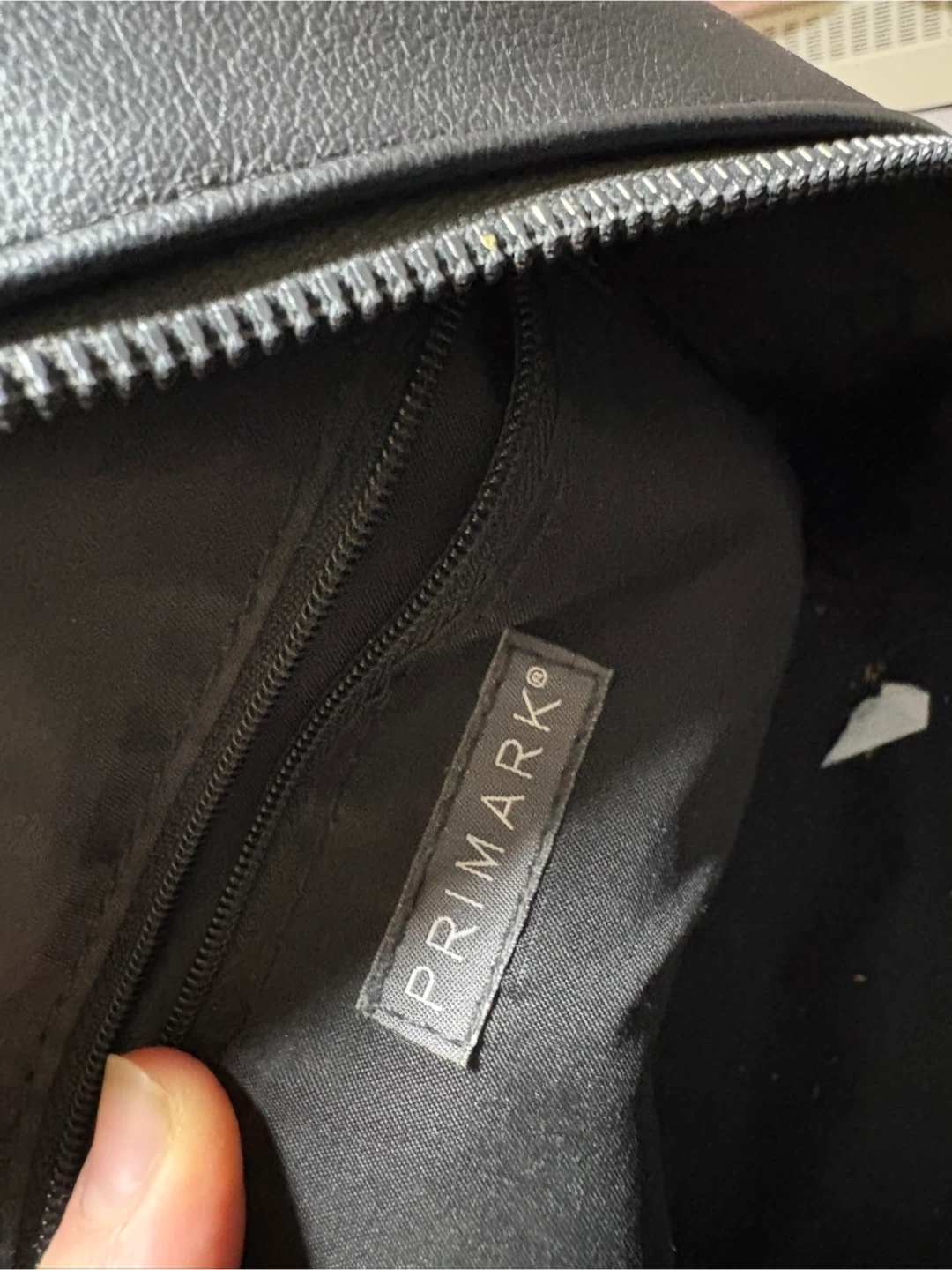 Primark Black Leather Mini Backpack - photo 2