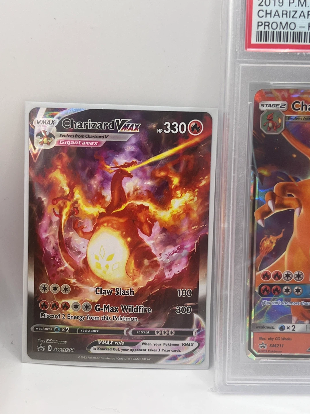 Pokemon Charizard VMAX & Charizard GX Trading Cards - photo 3