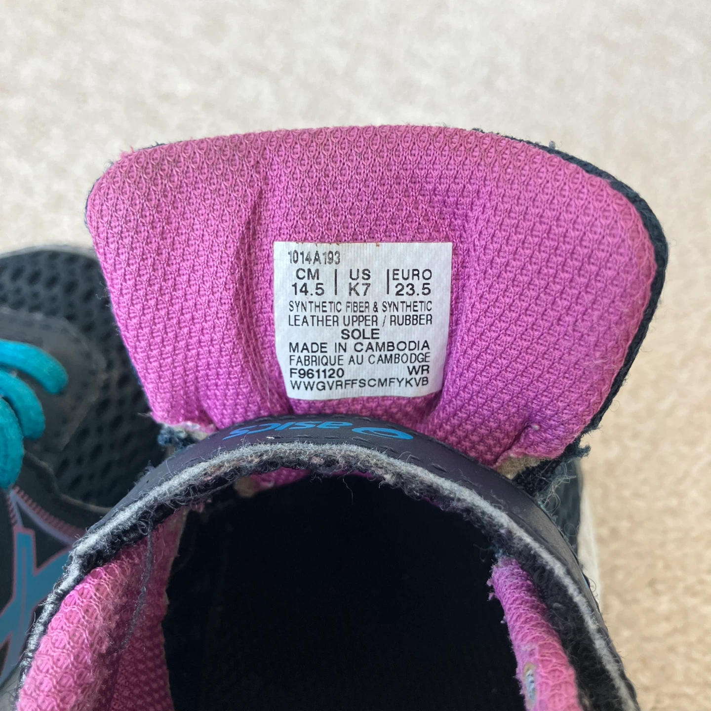 Asics Contend 7 Shoes (Size 7) - photo 4