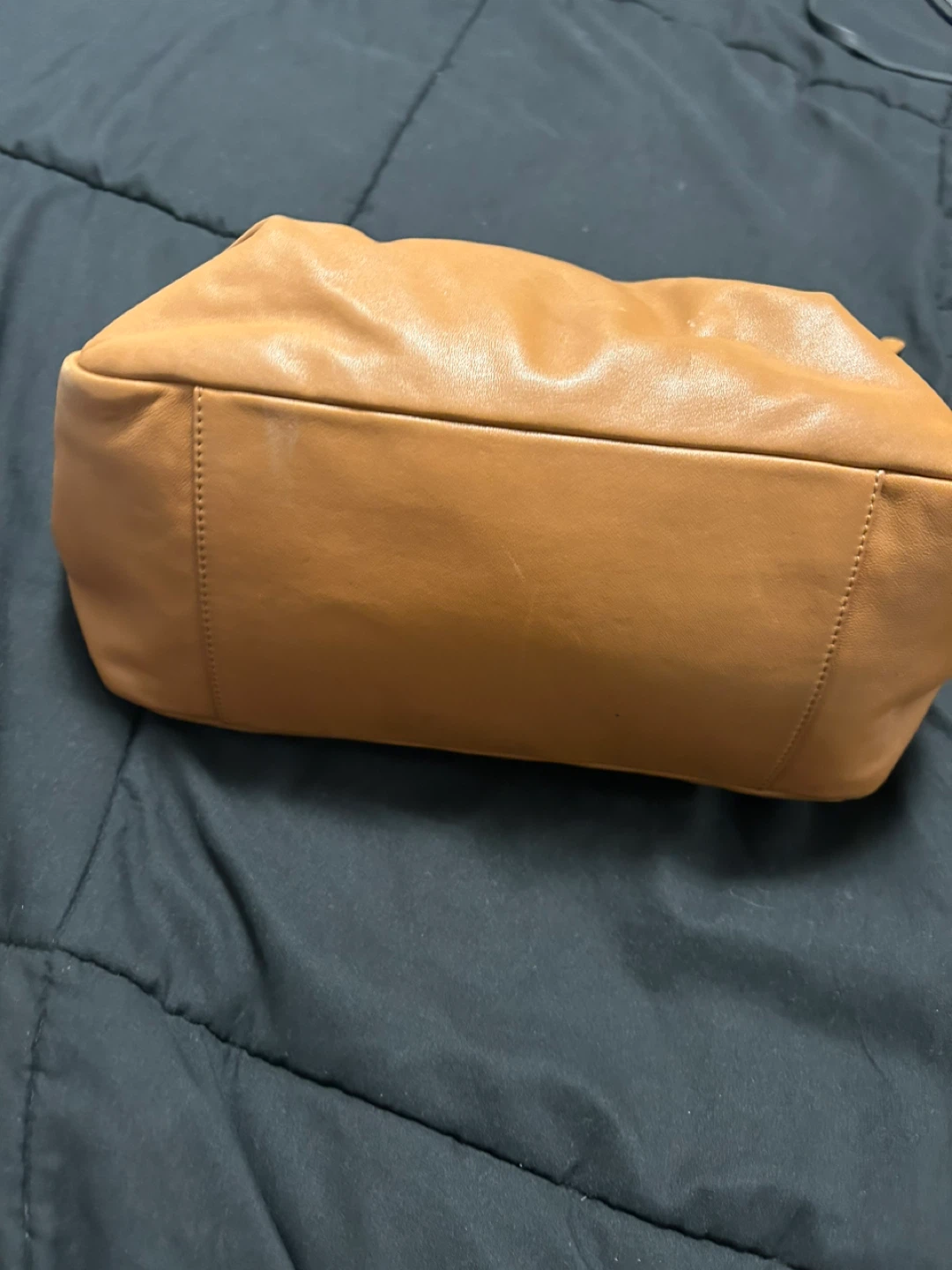 Coach Brown Leather Cosmetic Bag - photo 4