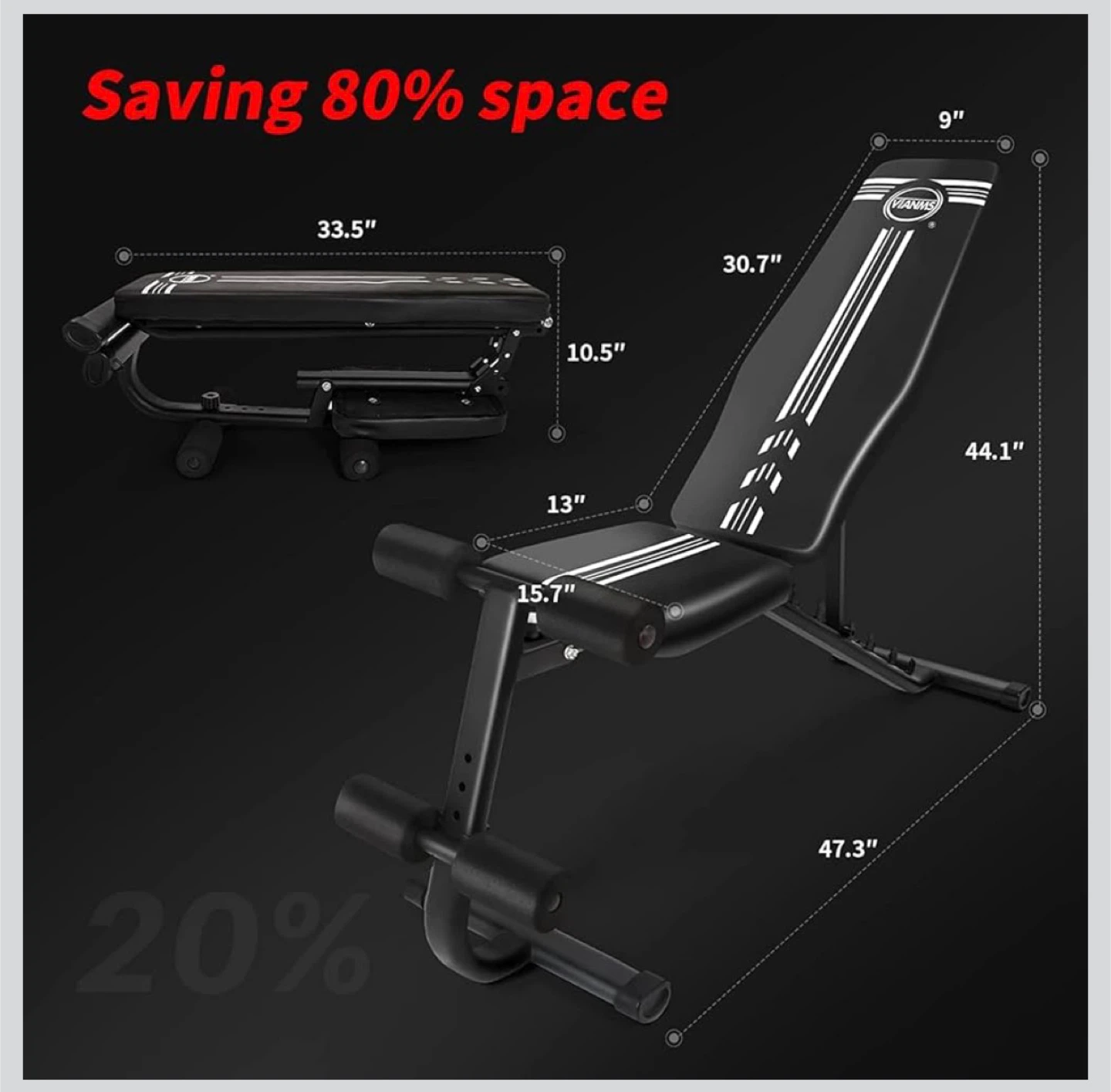 VTANMS Workout Bench - photo 4