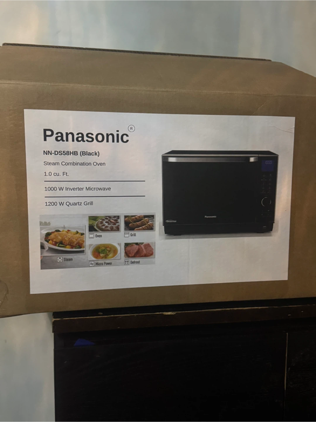 Panasonic NN-DS58HB Steam Combination Oven