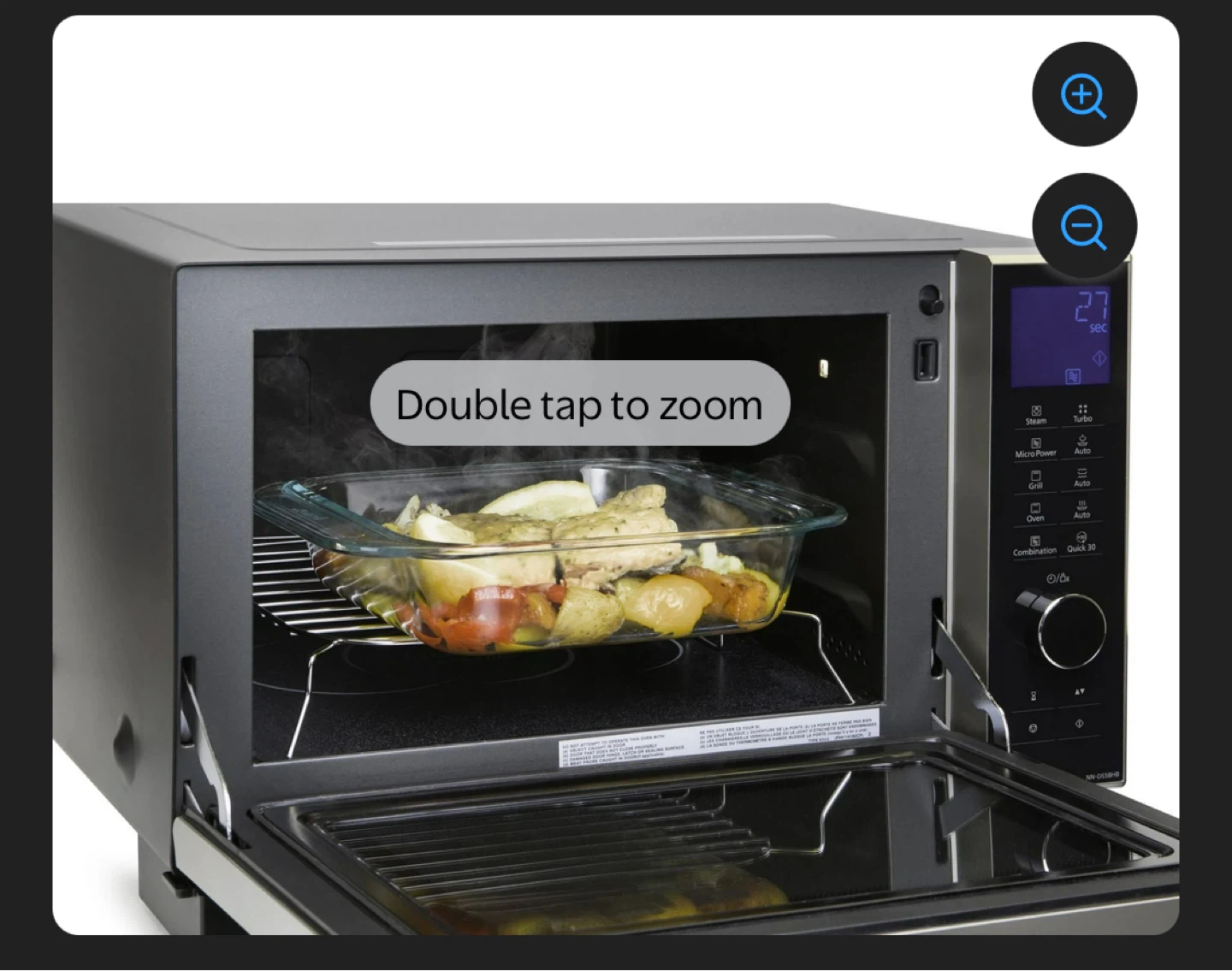 Panasonic NN-DS58HB Steam Combination Oven - photo 2