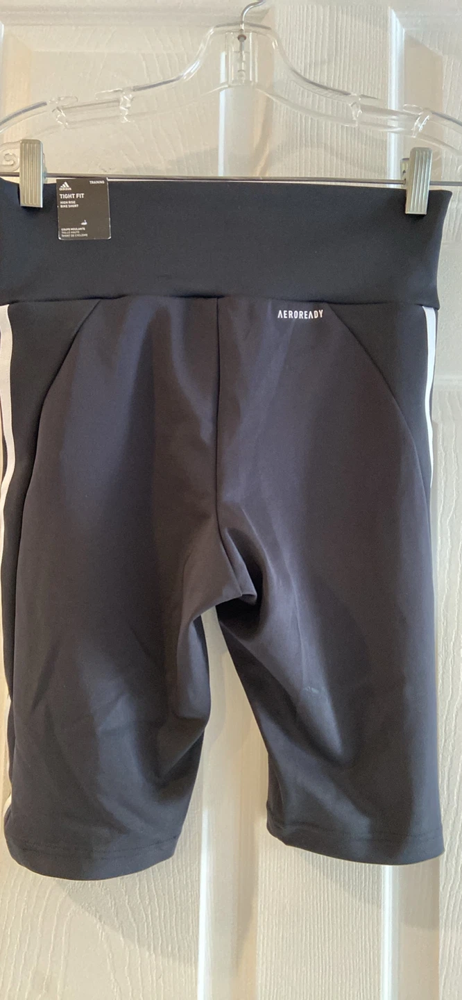 Adidas AEROREADY Small Tight Fit High-Rise Bike Shorts - photo 2