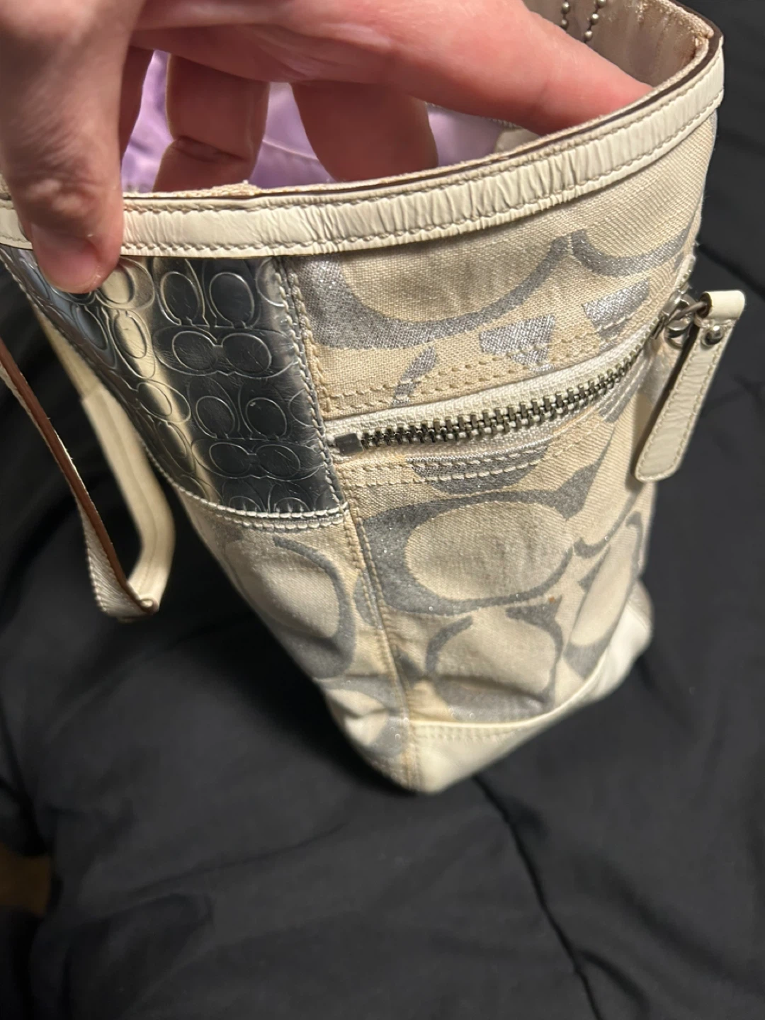 Coach Patchwork Tote Bag - photo 5