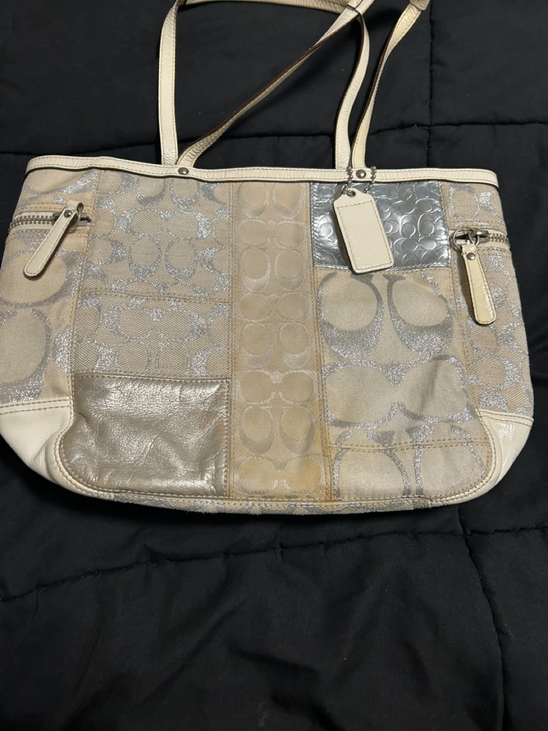 Coach Patchwork Tote Bag
