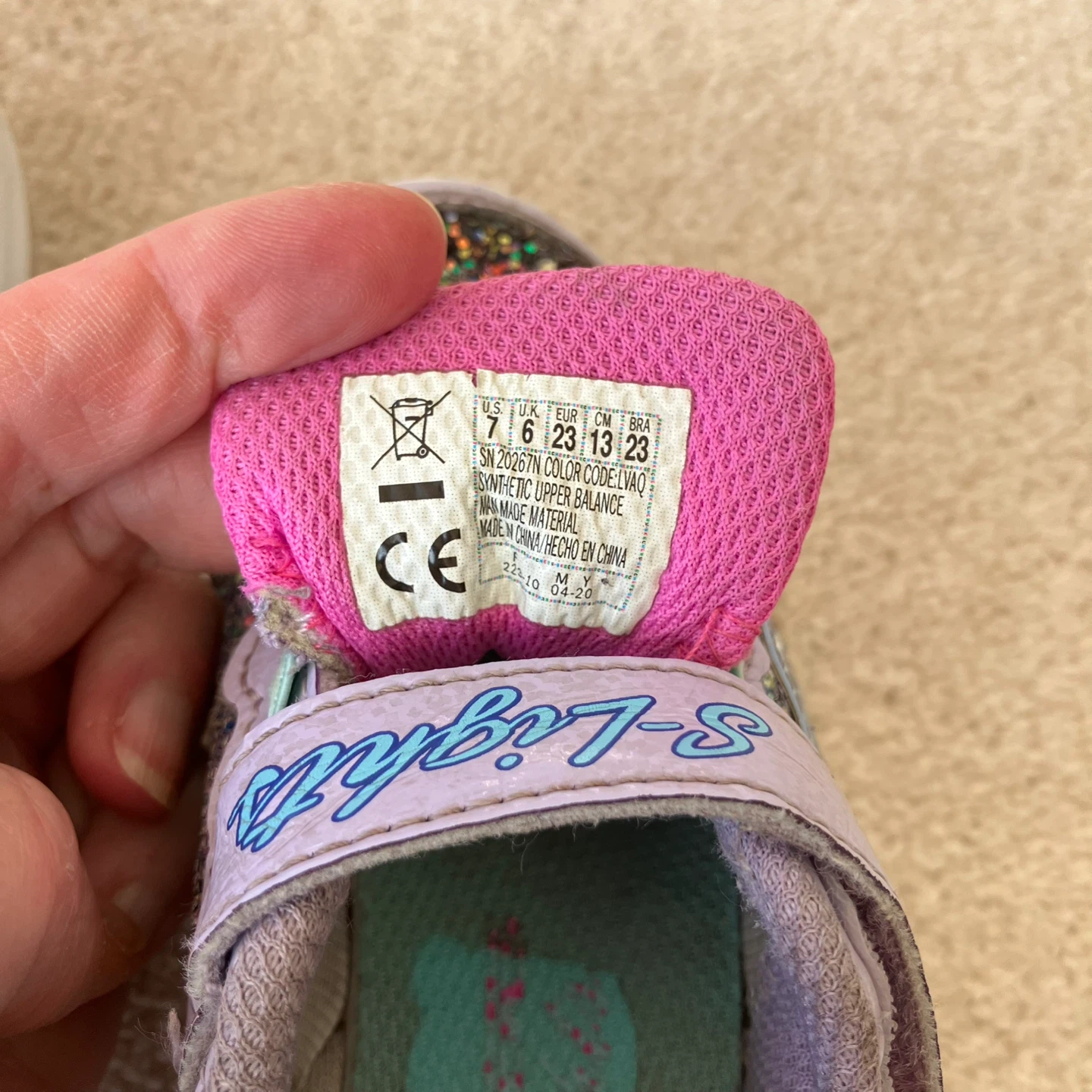 Skechers S-Lights Toddler Shoes (Size 7) - photo 3