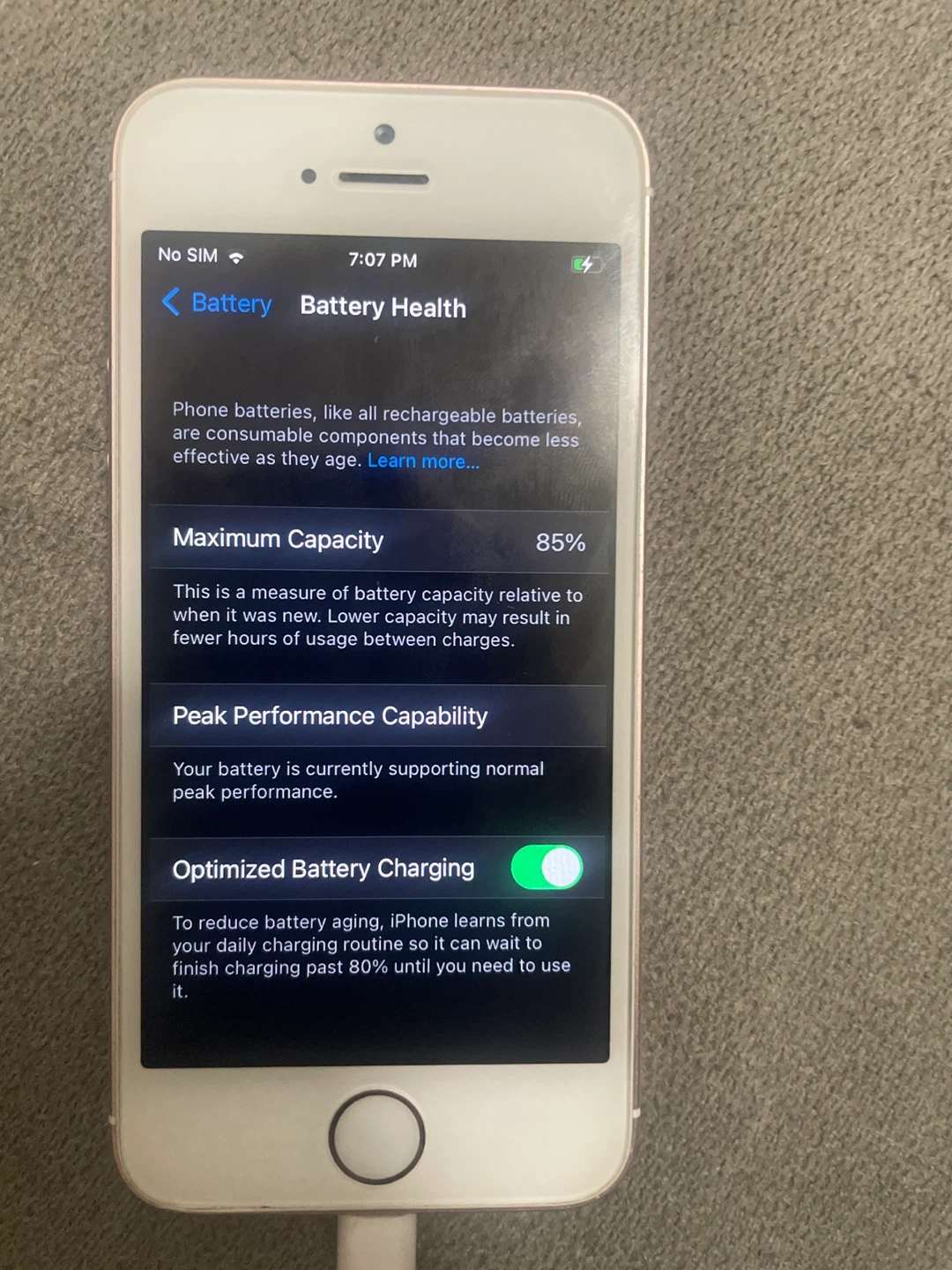 Apple iPhone SE (1st Gen) - 64GB - Rose Gold - photo 5