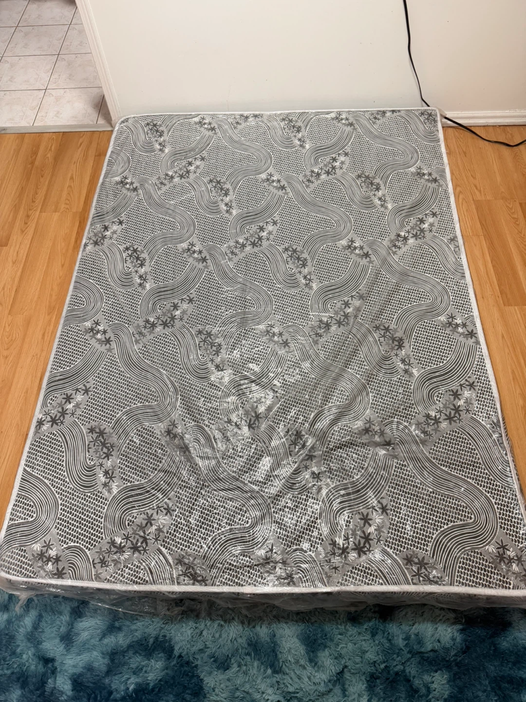 Queen size foam Mattress in plastic wrap