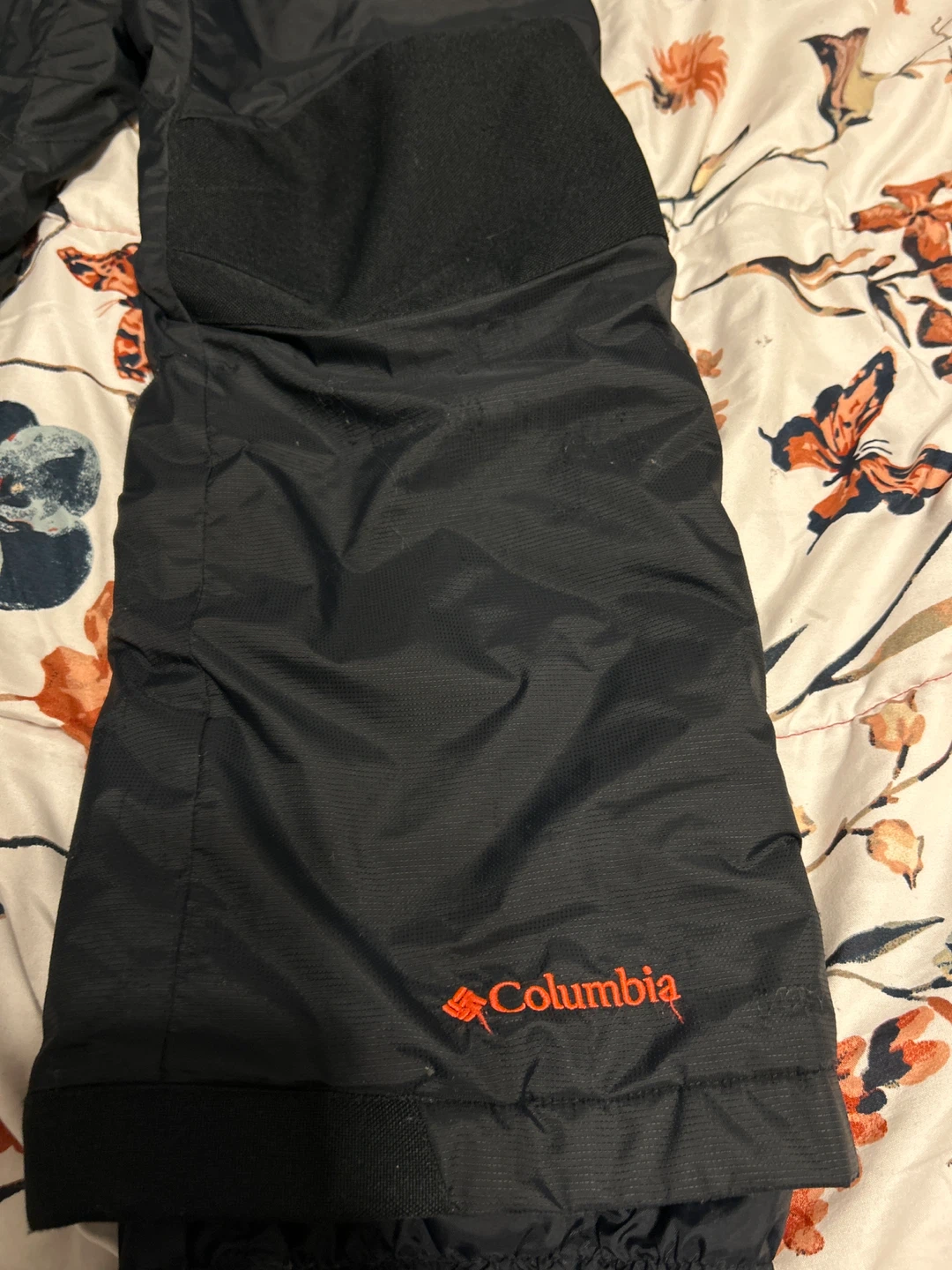 Columbia Kids Snow Bib Pants Black Orange - photo 2