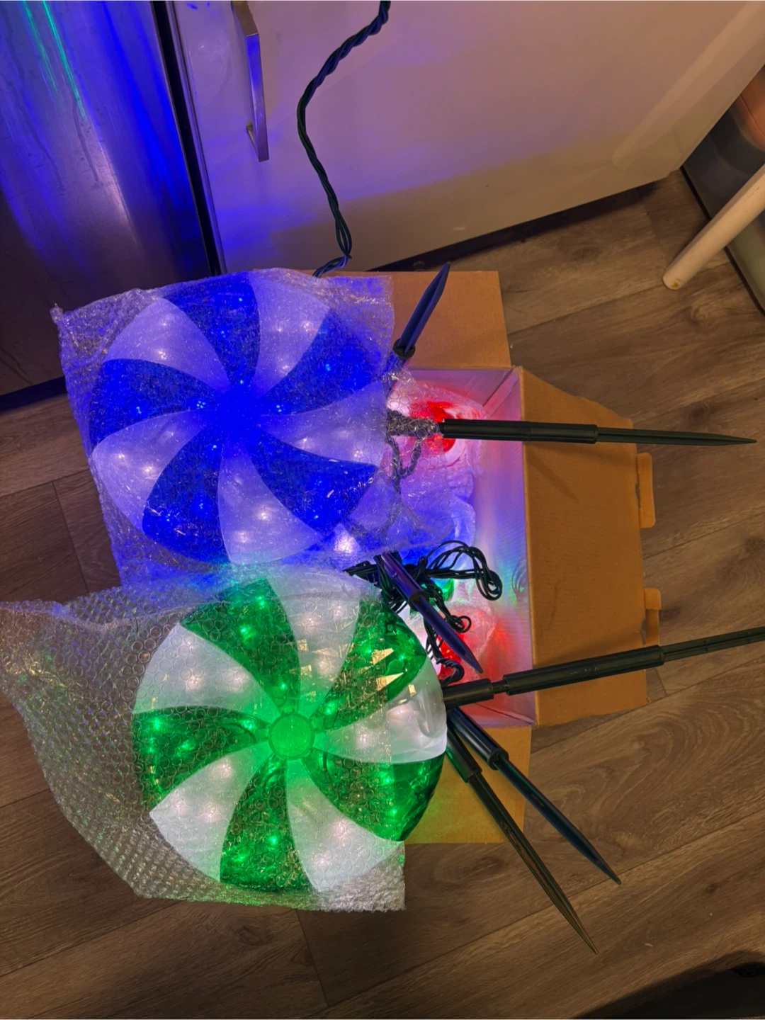 Set of 6 LED Lawn Stakes - photo 4