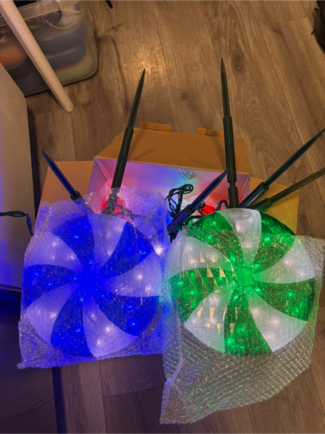 Set of 6 LED Lawn Stakes - photo 3