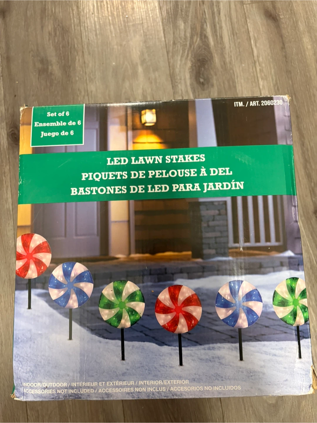 Set of 6 LED Lawn Stakes - photo 5