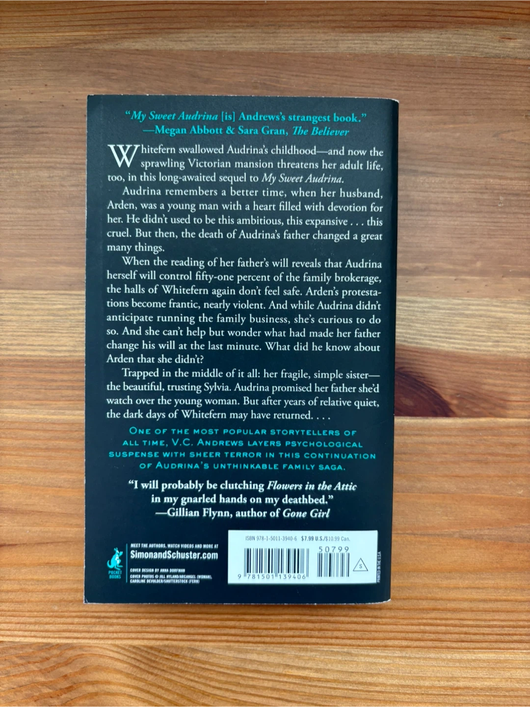 V.C. Andrews Fiction Novel Whitefern 🏆 - photo 2
