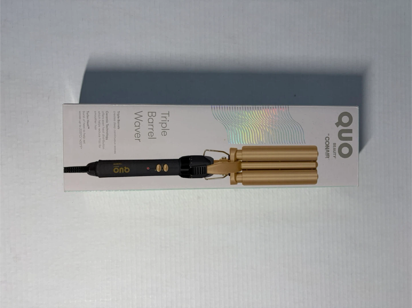 QUO Beauty Triple Barrel Waver by Conair