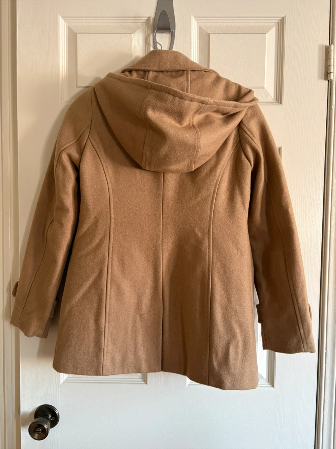 Michael Kors Burnt Tan Pea Coat - Sz 2P 🏆 - photo 2