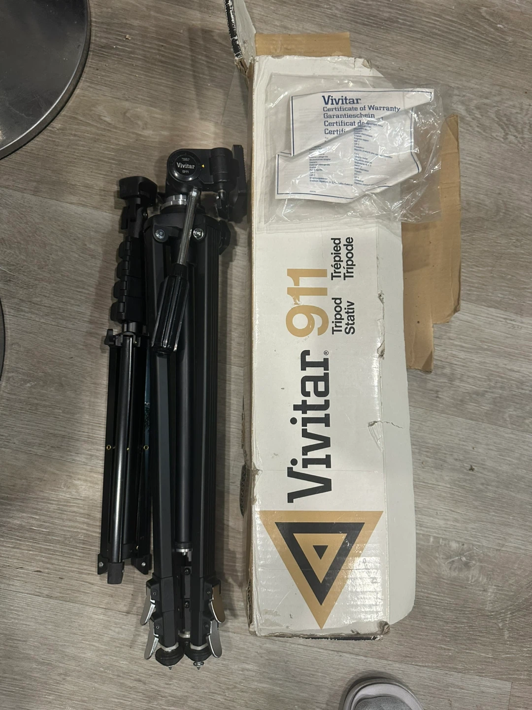Vivitar 911 Tripod🏆