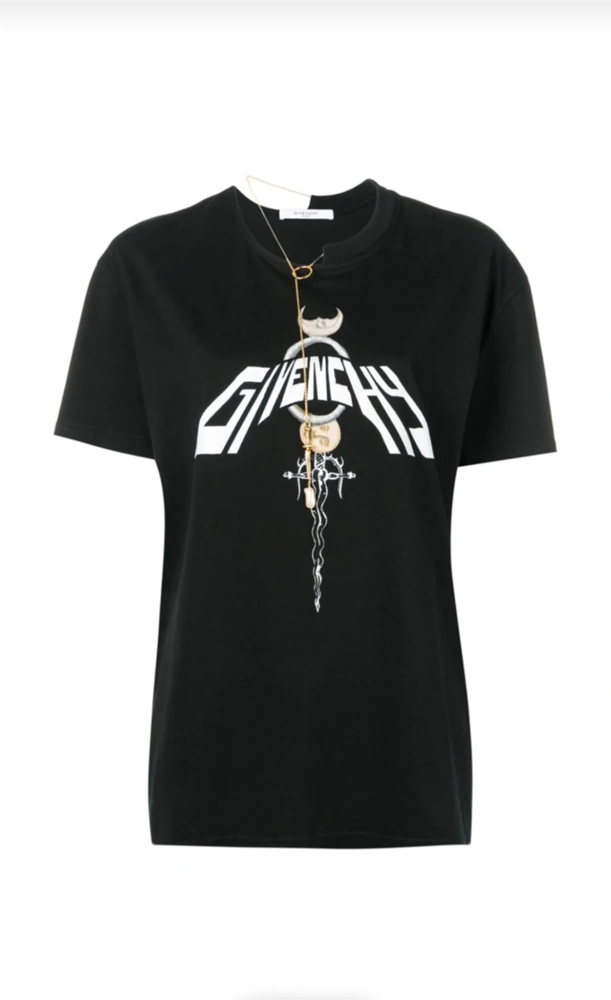 Givenchy Black Graphic T-Shirt