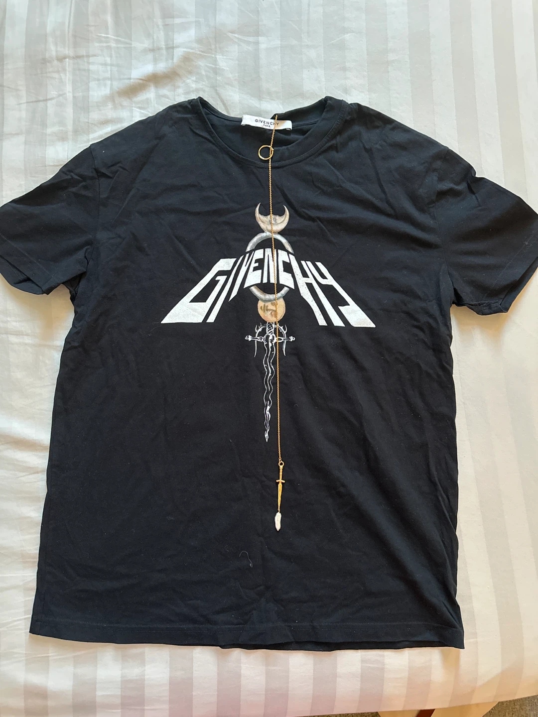 Givenchy Black Graphic T-Shirt - photo 2