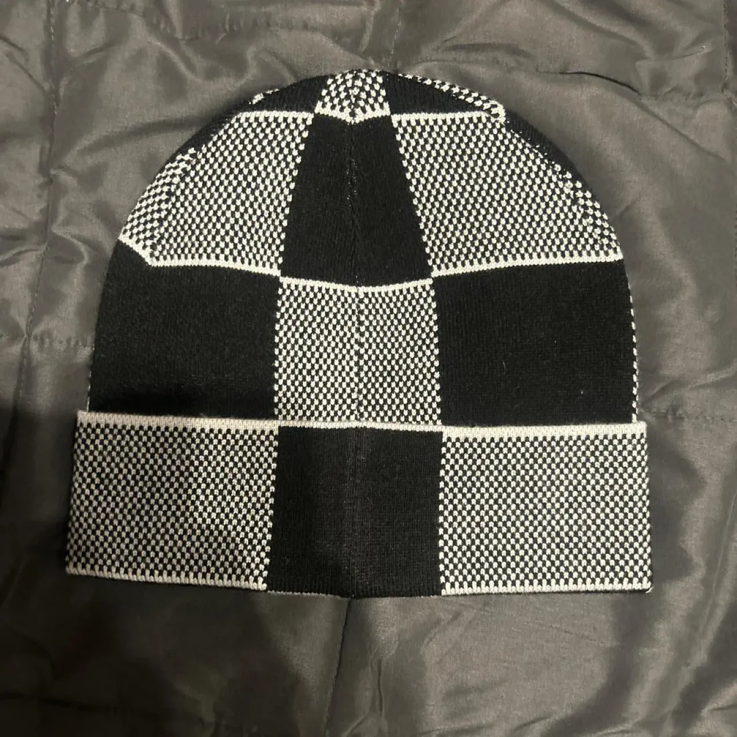 Louis Vuitton Beanie - Checkerboard Pattern - photo 3