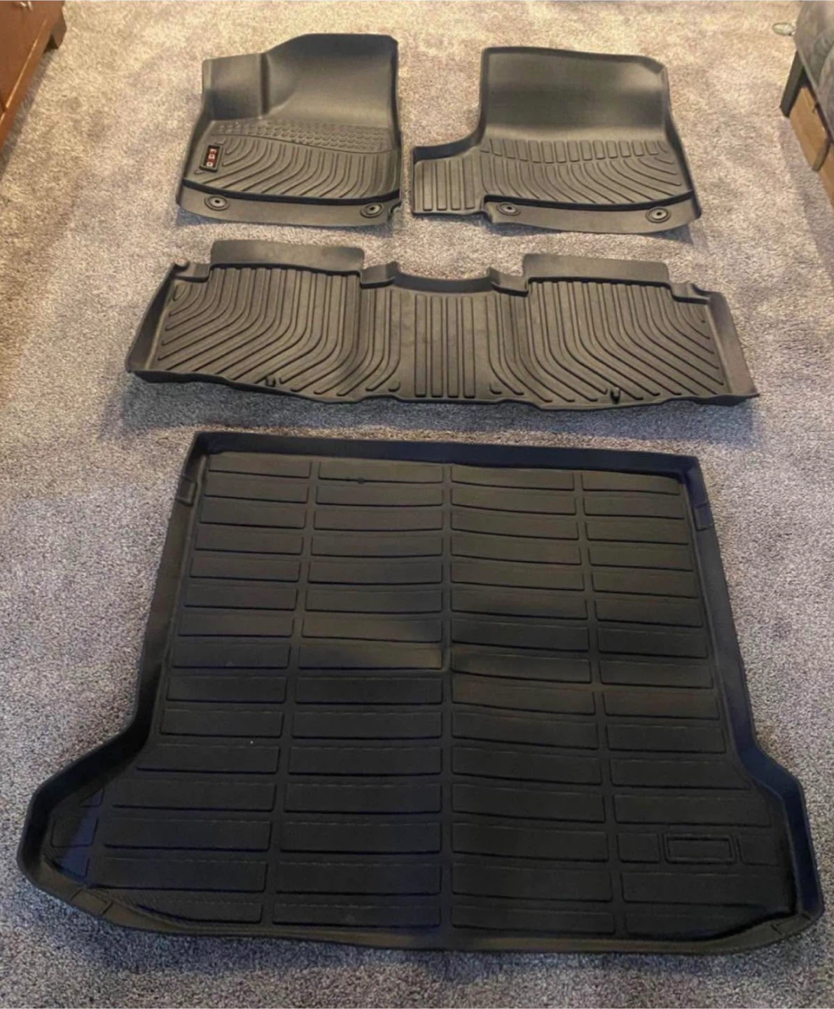 Hyundai Ioniq 5 w/Unmovable Console All Weather Floor Liners🏆