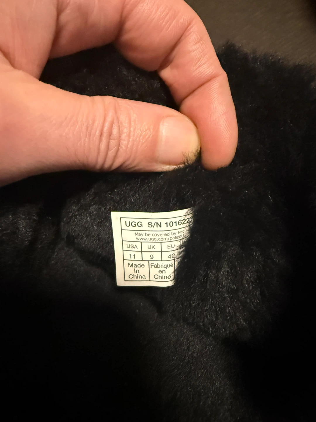 Black UGG Boots Size 11 - photo 4