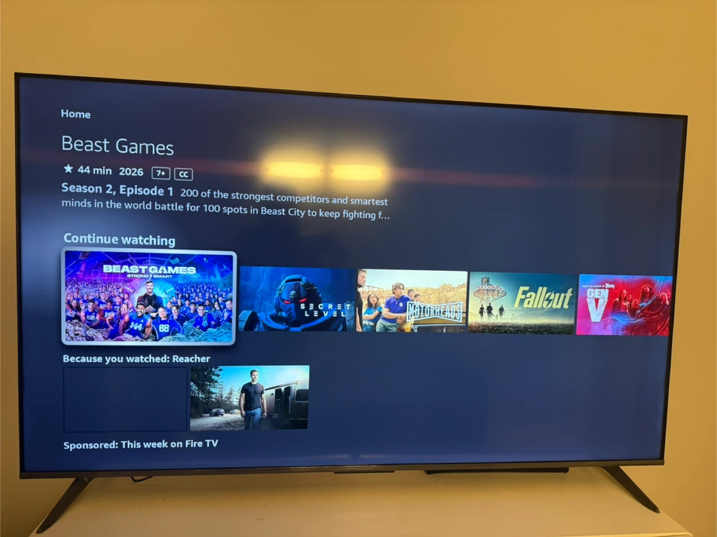 Insignia™ 65” Class F50 Series LED 4K UHD Smart – Like New - photo 3