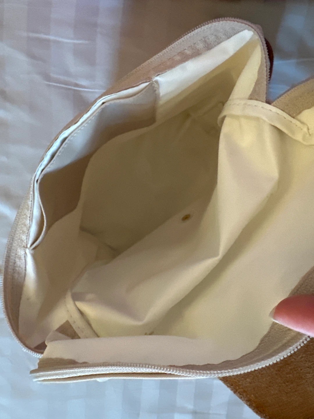 White Longchamp Le Pliage Backpack - photo 3